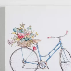 Spring Bicycles Canvas Art Prints, Set of 2