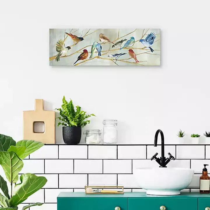 Spring Migration Canvas Art Print