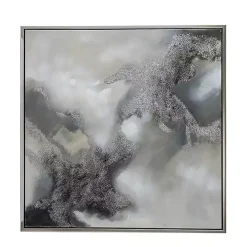 Stormy Skies Framed Canvas Art Print
