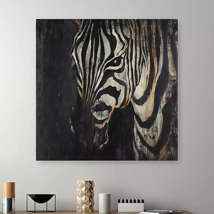 Striped Pajamas Canvas Art Print