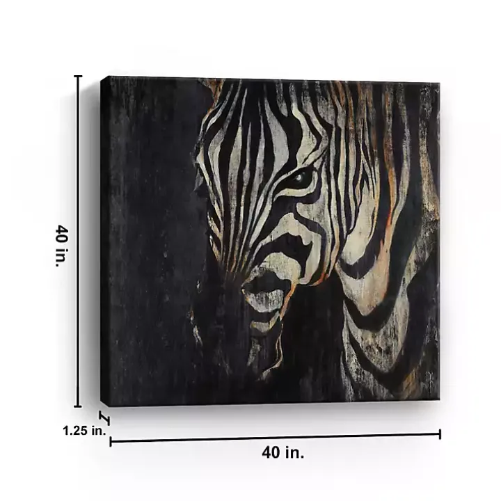 Striped Pajamas Canvas Art Print