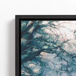 Stroll in Love Framed Canvas Art Print