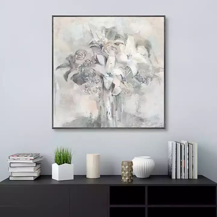 Summer Fresh Framed Canvas Art Print