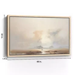 Sunshine in my Soul Framed Canvas Art Print