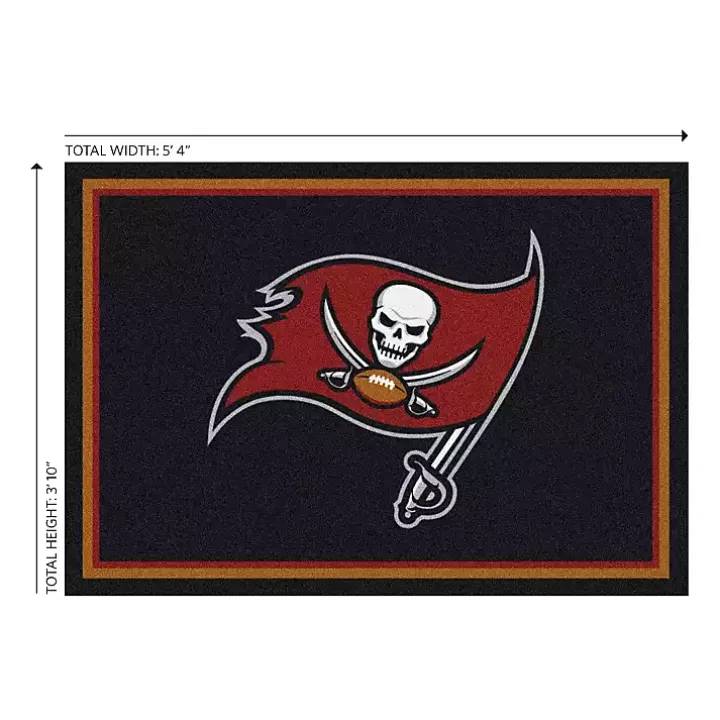 Tampa Bay Buccaneers Area Rug, 4x6