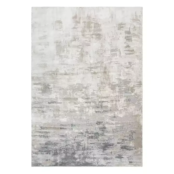 Tan Edward Abstract Area Rug, 5x7