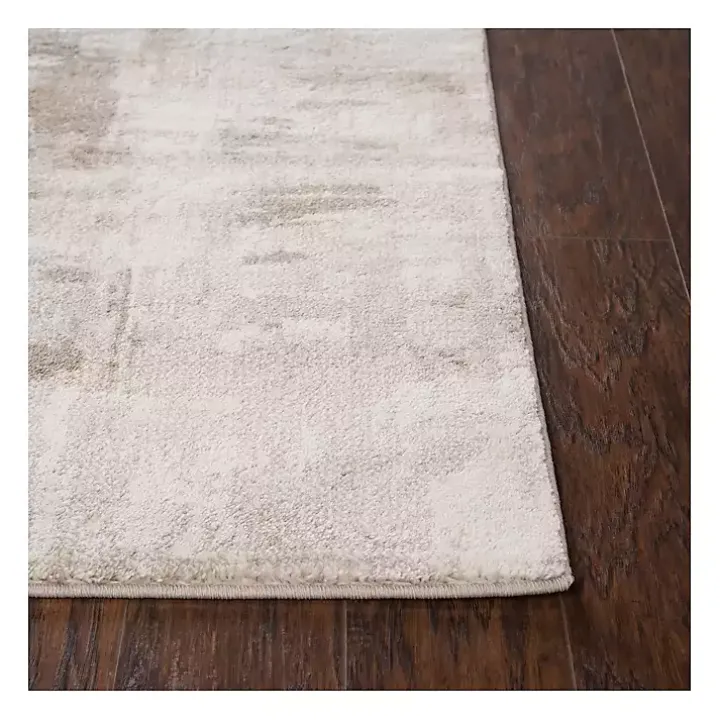 Tan Edward Abstract Area Rug, 5x7