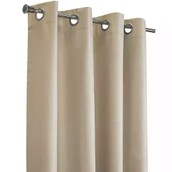 Tan Newberry Blackout Curtain Panel, 84 in.