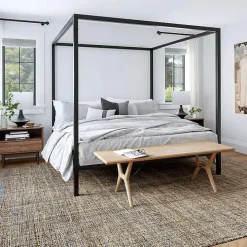 Tan Nona Emily Henderson x RugsUSA Area Rug, 8x10