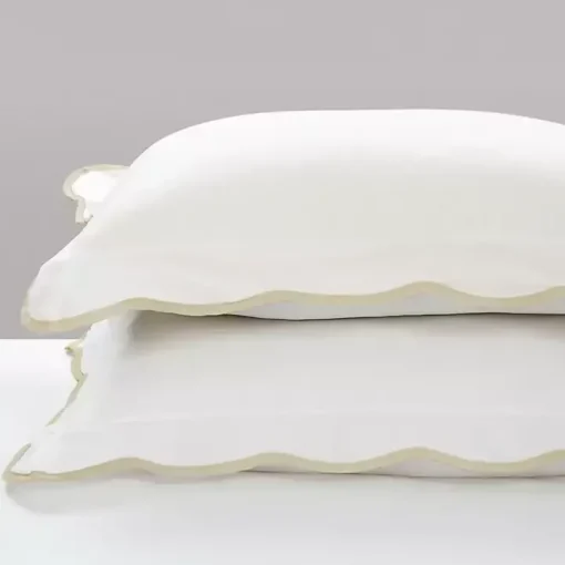 Tan Scalloped Edge 3-pc. King Comforter Set