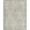 Tan Traditional Calhoun Washable Area Rug, 5x7