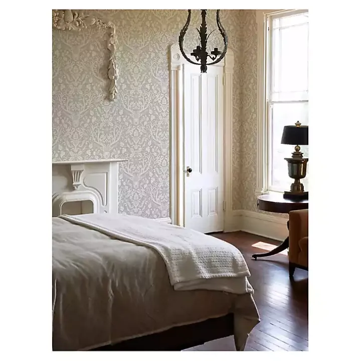 Taupe Escape to the Forest Peel & Stick Wallpaper