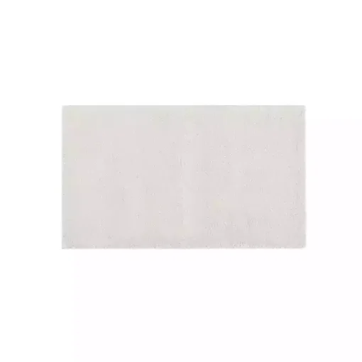 Taupe High Pile Marshmallow Bath Mat, 40 in.