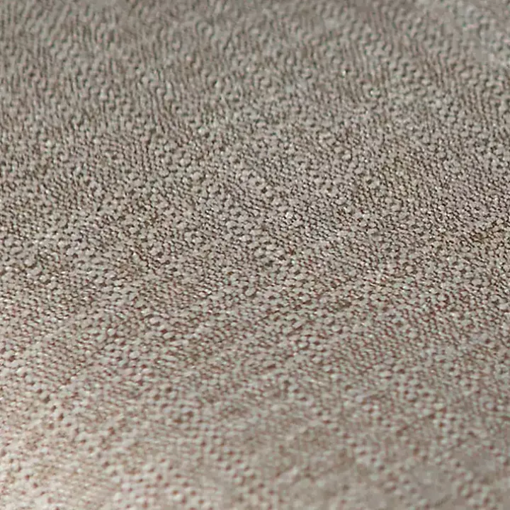 Taupe Upholstered Gold Metal Leg Bench