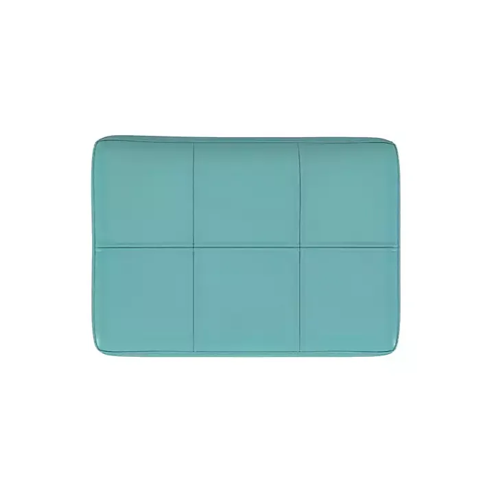 Teal Faux Leather Claridge Counter Stool