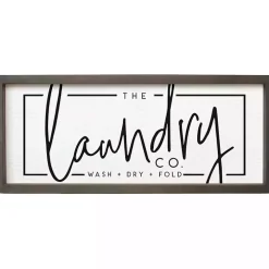 The Laundry Co. Wall Plaque