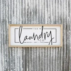 The Laundry Co. Wall Plaque