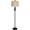 Thelma Matte Black Stem Floor Lamp