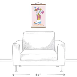 This Ain't Texas Cowboy Boot Hanging Wall Sign