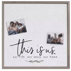 This is Us Framed Magnetic Board