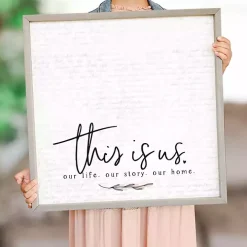 This is Us Framed Magnetic Board