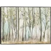 Tranquil Oasis Framed Canvas Art Print