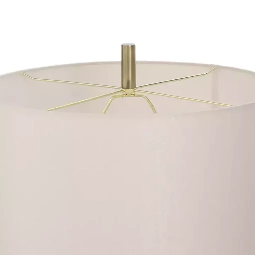Transitional Ceramic & Metal Table Lamp