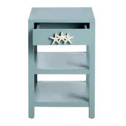 Turquoise Starfish Accent Table