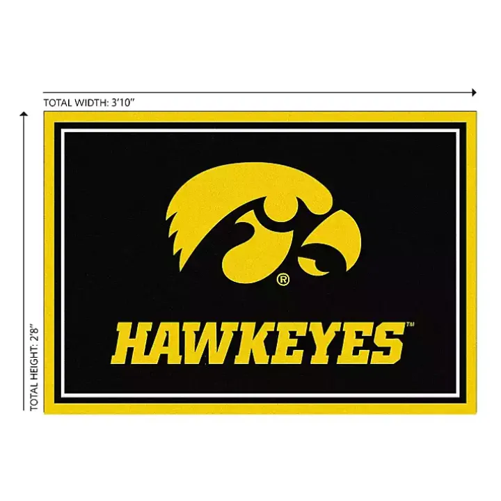 University of Iowa Area Rug, 3x4