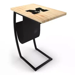 University of Michigan Wood C-Table