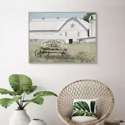 Valley Greenhouse Framed Art Print