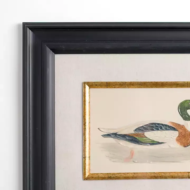 Vintage Duck Framed Art Print