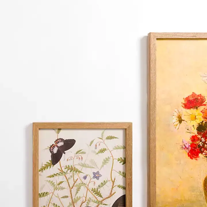 Vintage Floral Framed Art 6-pc. Gallery Set