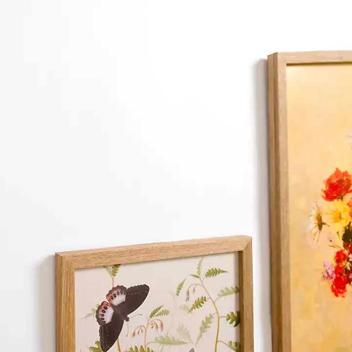 Vintage Floral Framed Art 6-pc. Gallery Set