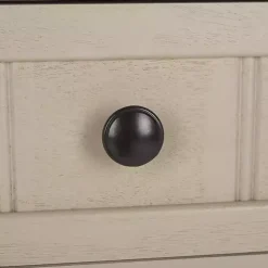 Vintage Gray 2-Drawer Samantha Console Table