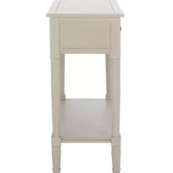 Vintage Gray 2-Drawer Samantha Console Table
