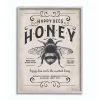 Vintage Honey Bee Framed Wall Plaque