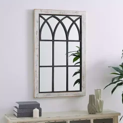 Vista Arched Windowpane Mirror