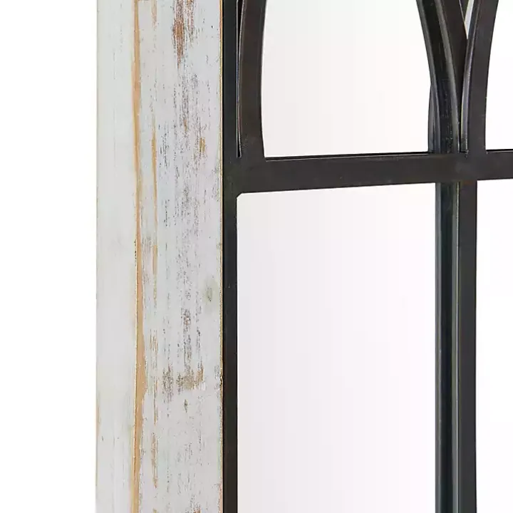 Vista Arched Windowpane Mirror