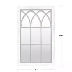 Vista Arched Windowpane Mirror