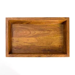 Walnut Acacia Wood 2-pc. End Table Set