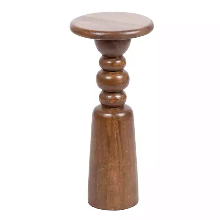 Walnut Brown Tirollo Accent Table