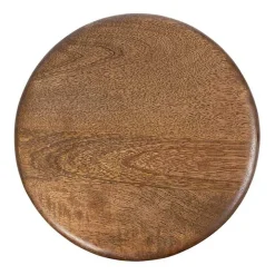 Walnut Brown Tirollo Accent Table