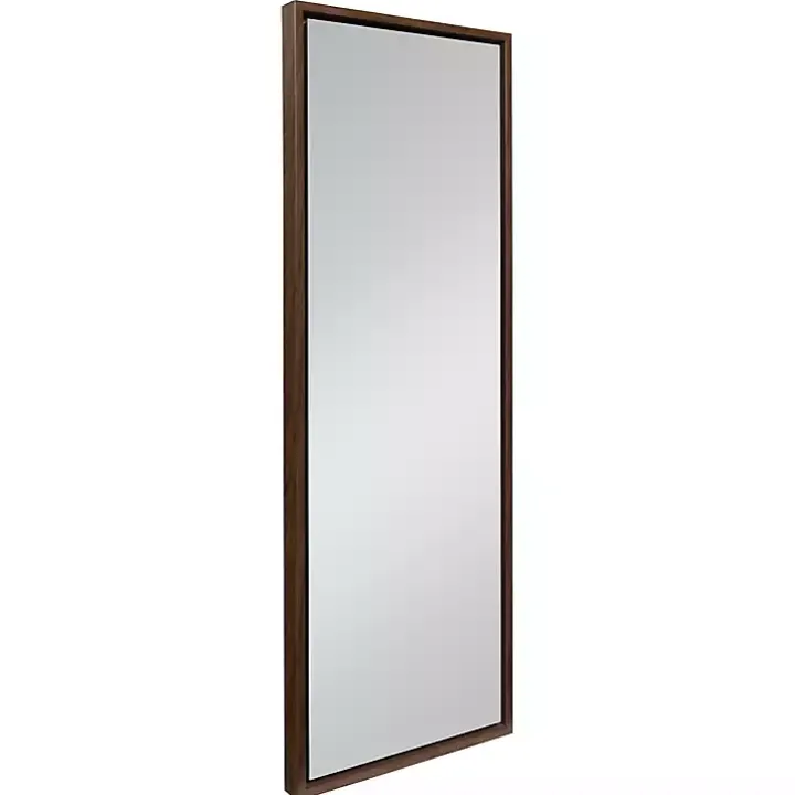 Walnut Evans Wood Panel Wall Mirror
