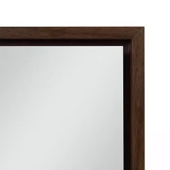 Walnut Evans Wood Panel Wall Mirror