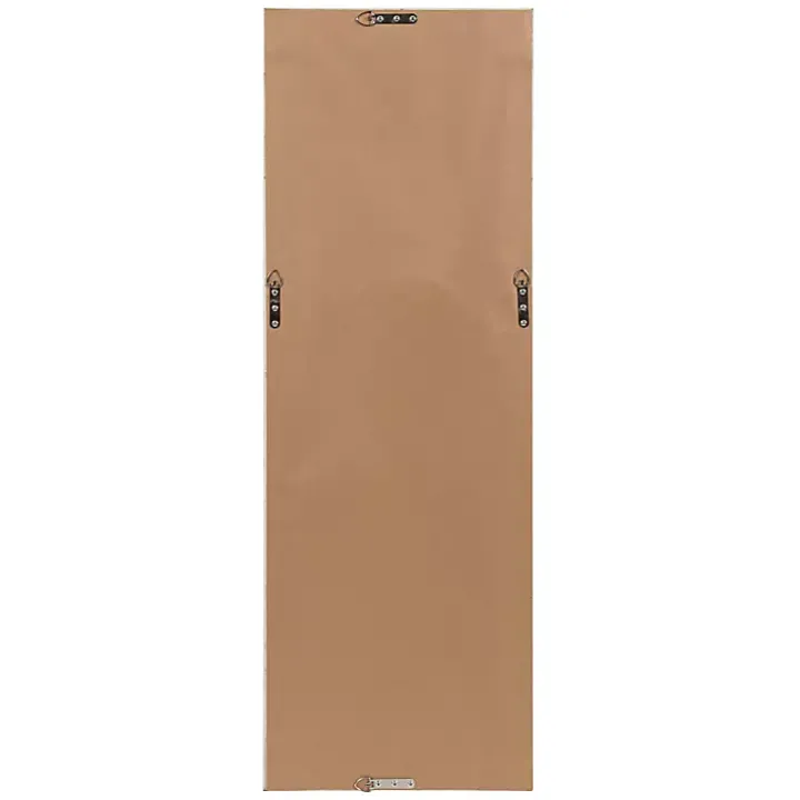 Walnut Evans Wood Panel Wall Mirror