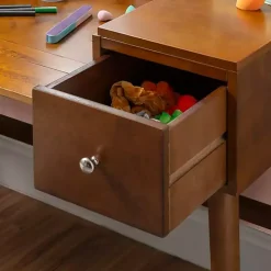 Walnut Viola Flip-Top 2-pc. Vanity Set