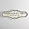 Wash Your Cares Away Wall Plaque