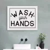 Wash Your Hands Giclee Canvas Art Print, 20x16 in.