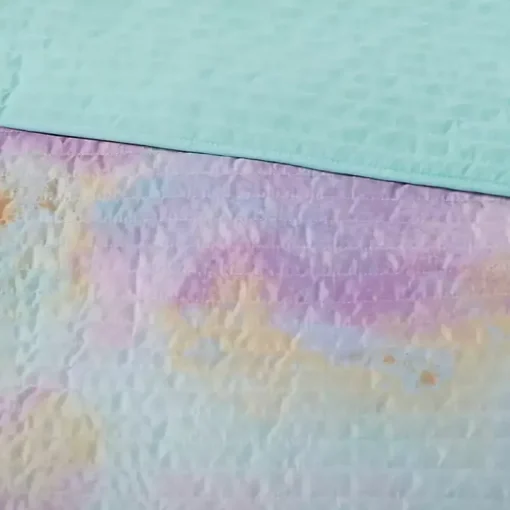 Watercolor Tie-Dye 4-pc. Full/Queen Quilt Set